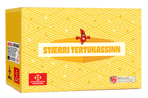 Stærri Tertukassinn (guli)